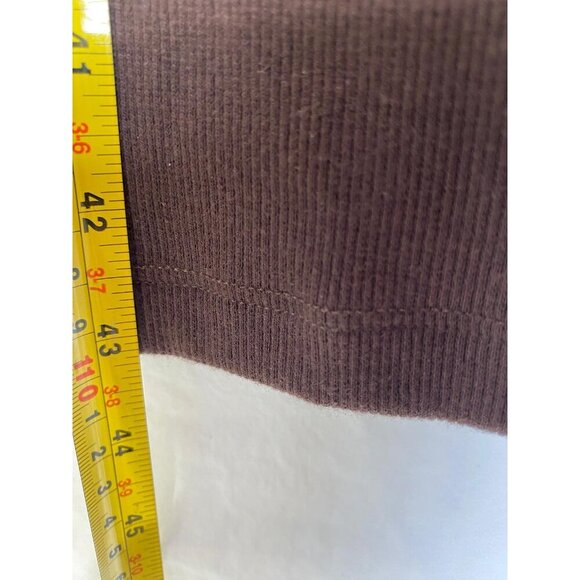 Universal thread, Elegant dress for women, Brown, cotton and polyester, size XS. - Picture 5 of 5